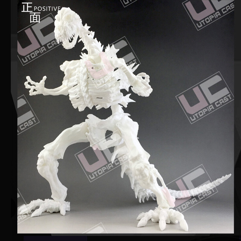 godzilla skeleton figure
